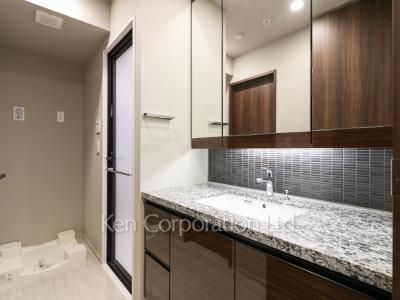 東京ポートシティ竹芝 レジデンスタワーの写真 パウダールーム ※18階の同じ間取タイプを撮影。仕様が異なることがあります。