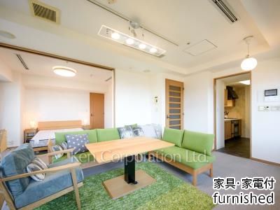 恵比寿ガーデンテラス壱番館の写真 居室（LDなど）　※家具家電付