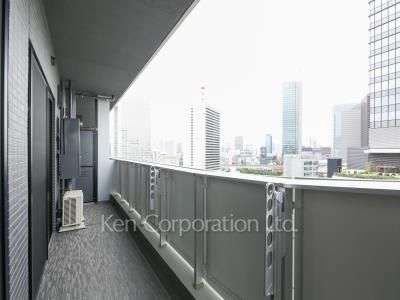 東京ポートシティ竹芝 レジデンスタワーの写真 バルコニー ※14階の同じ間取タイプを撮影。仕様が異なることがあります。