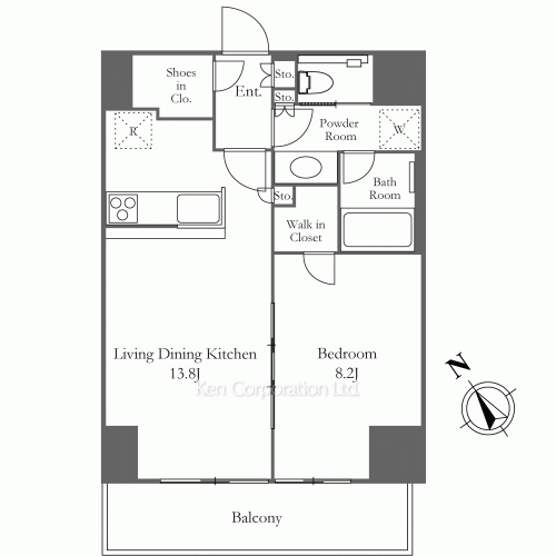 東京ポートシティ竹芝 レジデンスタワーの写真 間取り
