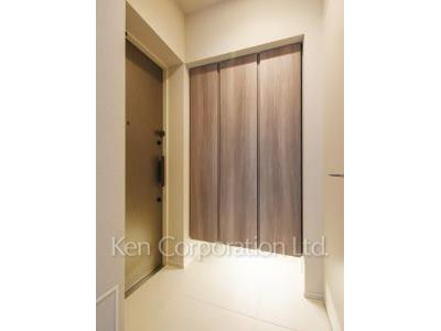 Prime Art白金台の写真 玄関 ※14階の同じ間取タイプを撮影。仕様が異なることがあります。