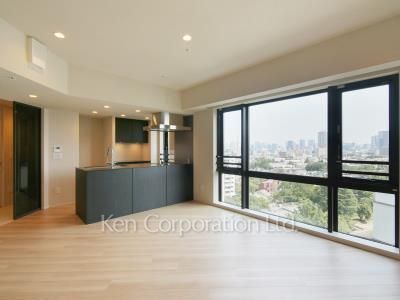 Prime Art白金台の写真 居室（LDなど） ※14階の同じ間取タイプを撮影。仕様が異なることがあります。