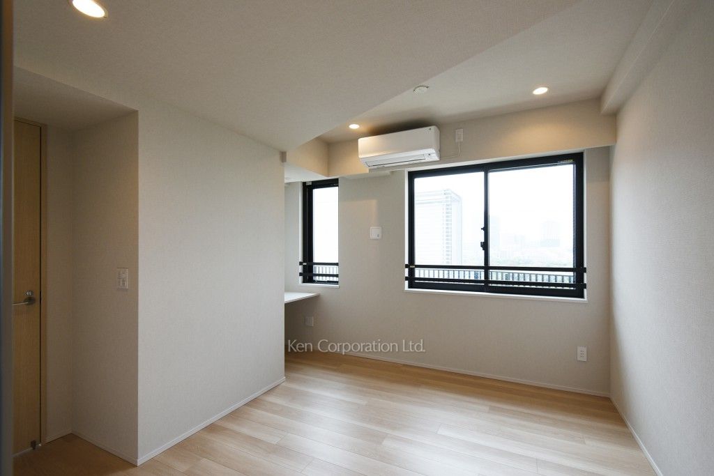 Prime Art白金台の写真 マスターベッドルーム ※14階の同じ間取タイプを撮影。仕様が異なることがあります。