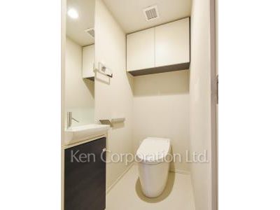 Prime Art白金台の写真 トイレ ※14階の同じ間取タイプを撮影。仕様が異なることがあります。