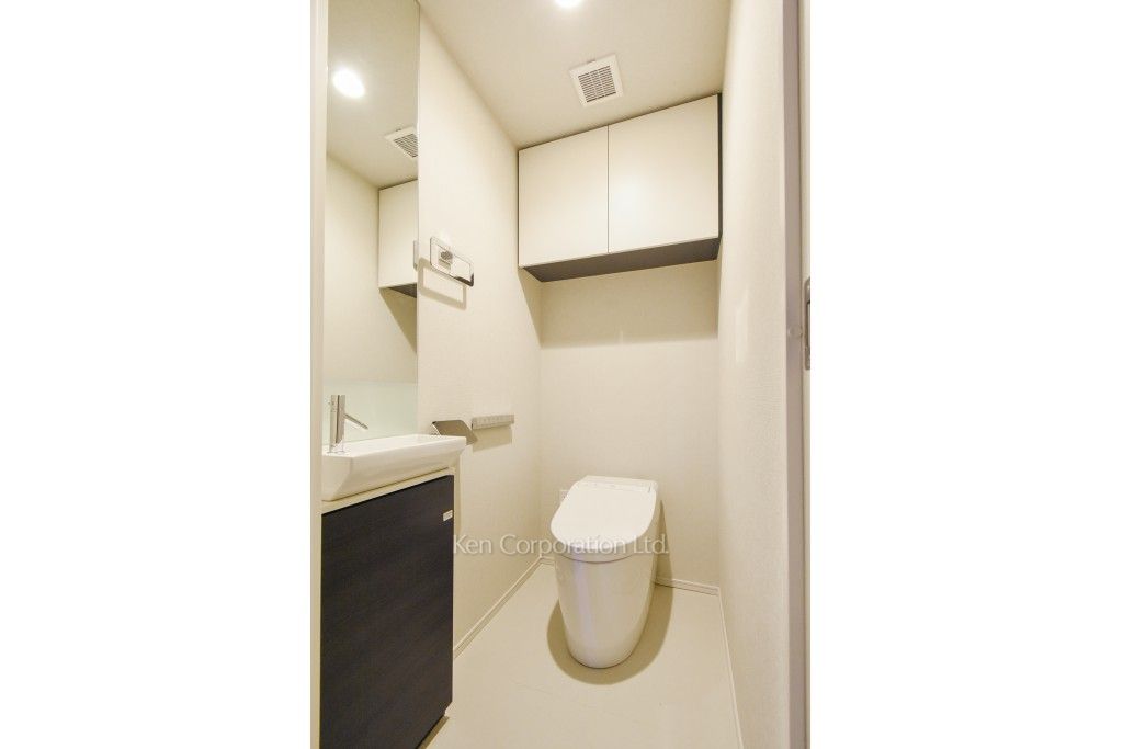 Prime Art白金台の写真 トイレ ※14階の同じ間取タイプを撮影。仕様が異なることがあります。