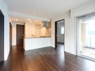 ドゥーエ月島Ⅱの写真 居室（LDなど） ※10階の同じ間取タイプを撮影。仕様が異なることがあります。