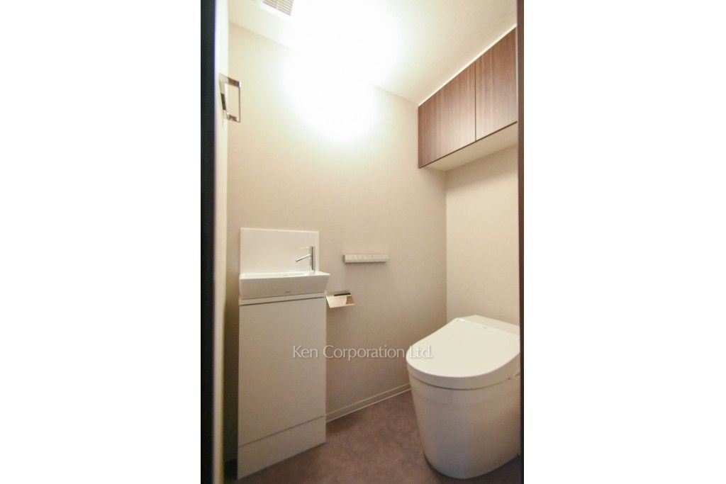 ドゥーエ月島Ⅱの写真 トイレ ※10階の同じ間取タイプを撮影。仕様が異なることがあります。