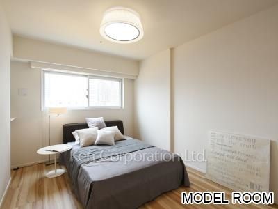 ドゥーエ月島Ⅱの写真 ベッドルーム　※MODEL ROOM