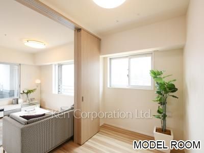 ドゥーエ月島Ⅱの写真 ベッドルーム　※MODEL ROOM