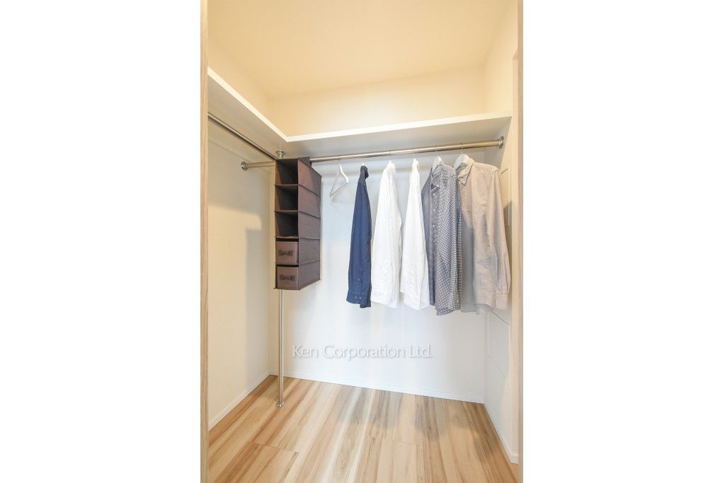 ドゥーエ月島Ⅱの写真 ウォークインクローゼット　※MODEL ROOM