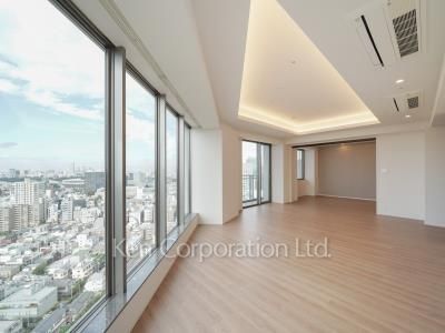 クラス青山の写真 居室（LDなど） ※22階の同じ間取タイプを撮影。仕様が異なることがあります。