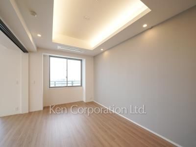 クラス青山の写真 リビングルーム ※22階の同じ間取タイプを撮影。仕様が異なることがあります。