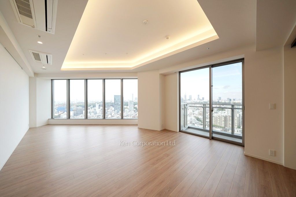 クラス青山の写真 居室（LDなど） ※22階の同じ間取タイプを撮影。仕様が異なることがあります。