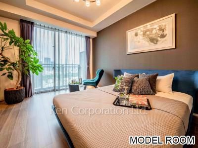 クラス青山の写真 マスターベッドルーム　※MODEL ROOM ※24階の同じ間取タイプを撮影。仕様が異なることがあります。