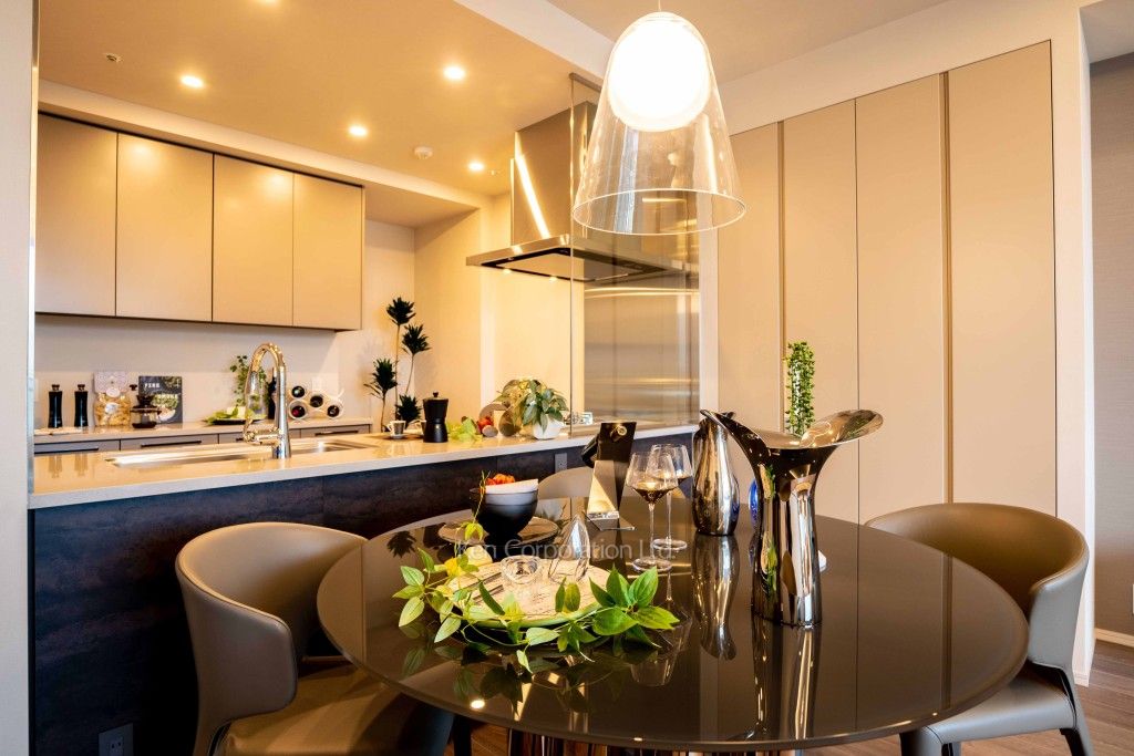 クラス青山の写真 居室（LDなど）　※MODEL ROOM ※24階の同じ間取タイプを撮影。仕様が異なることがあります。