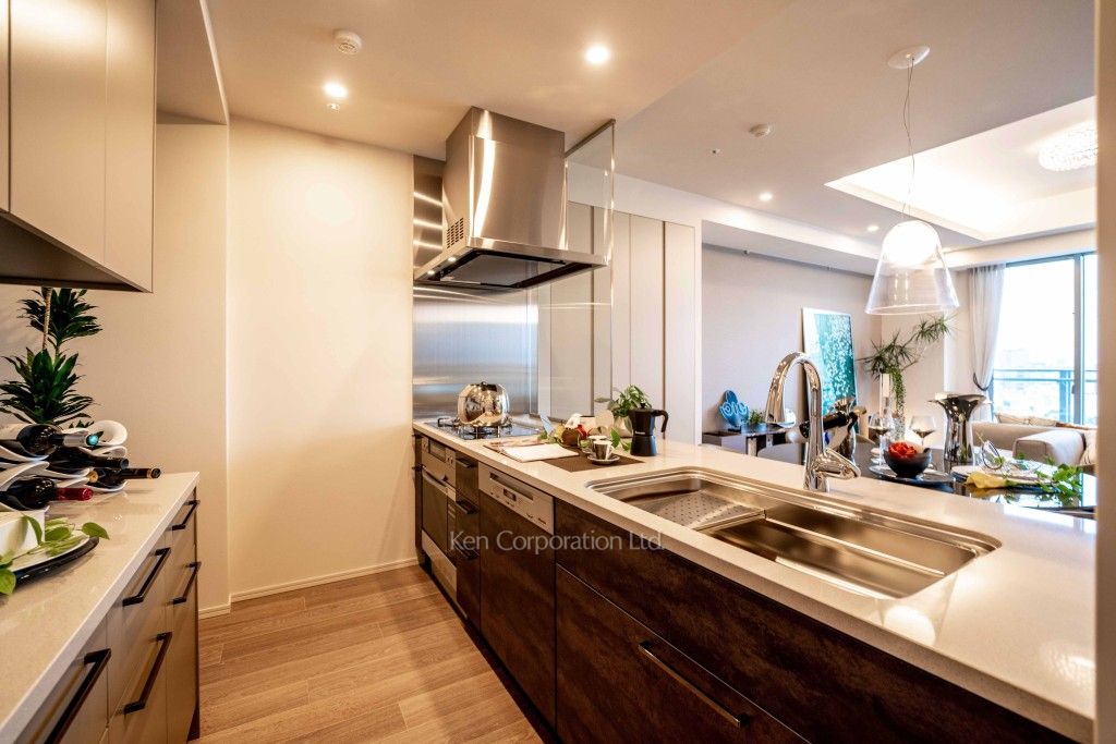 クラス青山の写真 キッチン　※MODEL ROOM ※24階の同じ間取タイプを撮影。仕様が異なることがあります。