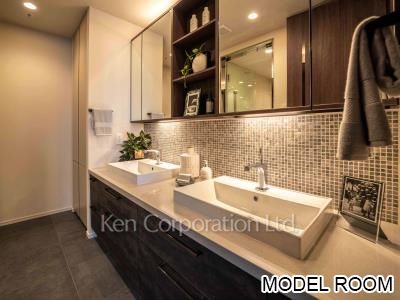 クラス青山の写真 パウダールーム　※MODEL ROOM ※24階の同じ間取タイプを撮影。仕様が異なることがあります。