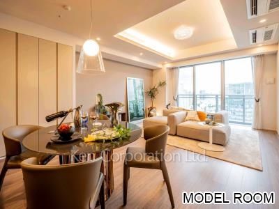クラス青山の写真 居室（LDなど）　※MODEL ROOM ※24階の同じ間取タイプを撮影。仕様が異なることがあります。