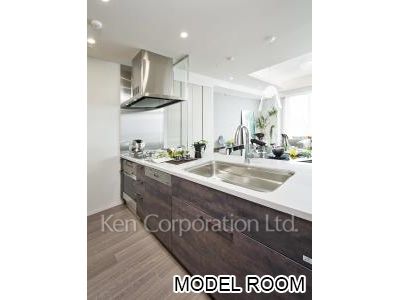クラス青山の写真 キッチン　※MODEL ROOM