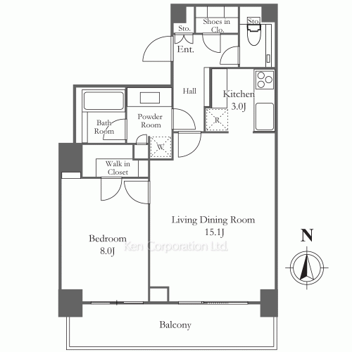 クラス青山の写真 間取り