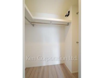 ウォークインクローゼット ※6階の同じ間取タイプを撮影。仕様が異なることがあります。