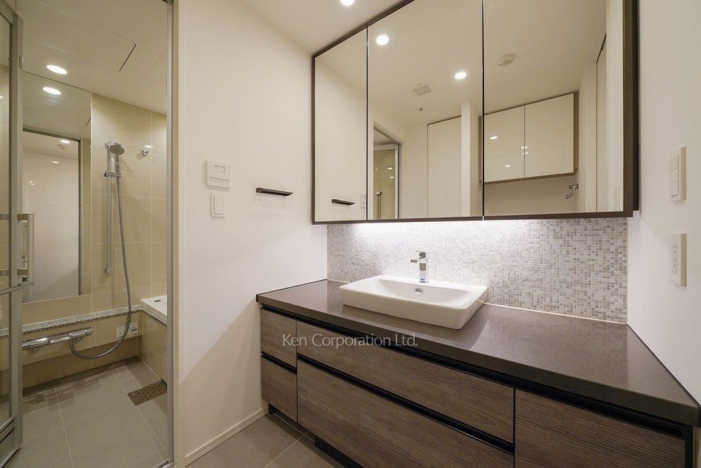 クラス青山の写真 パウダールーム ※6階の同じ間取タイプを撮影。仕様が異なることがあります。