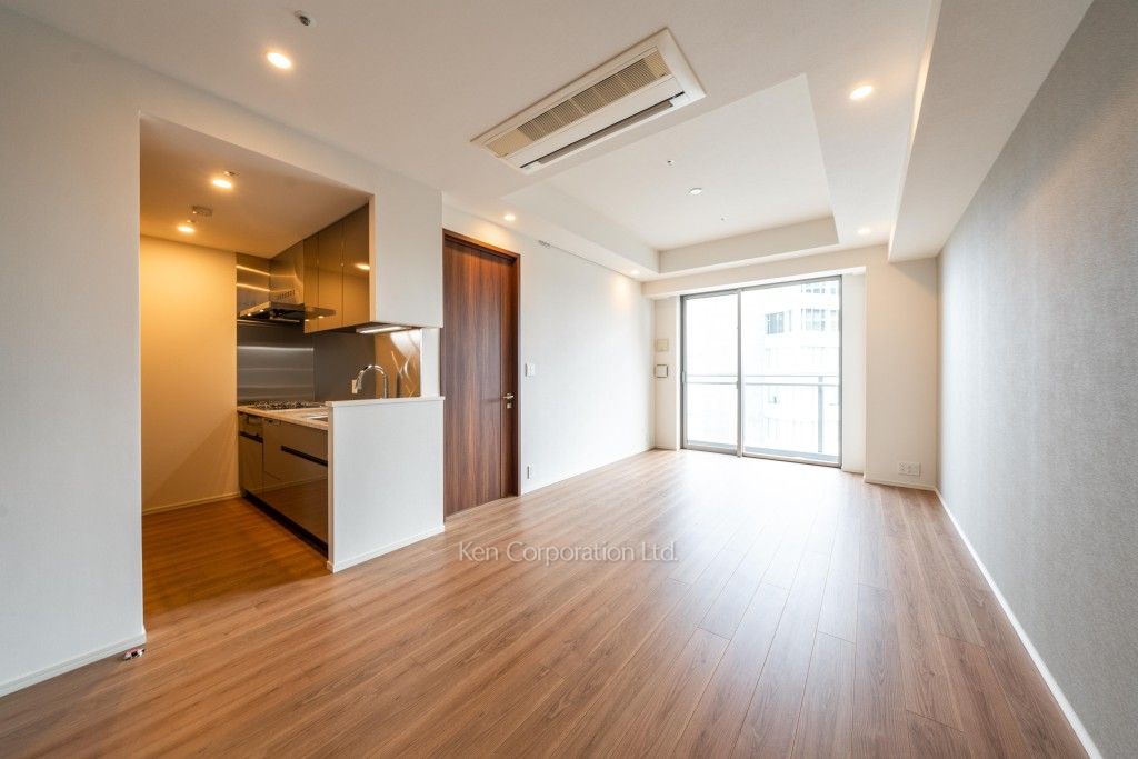 クラス青山の写真 居室（LDなど） ※14階の同じ間取タイプを撮影。仕様が異なることがあります。