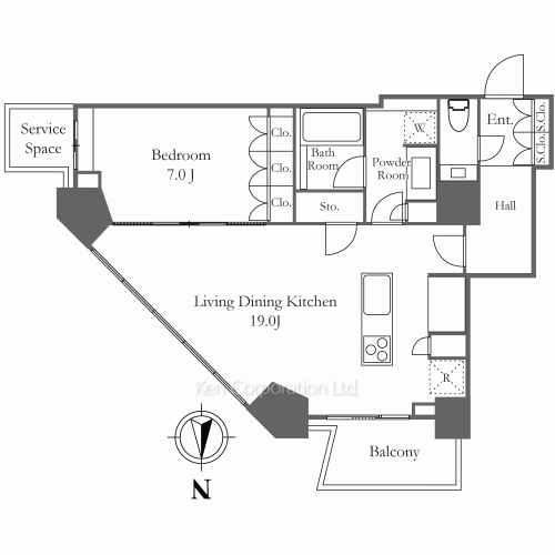 クラス青山の写真 間取り