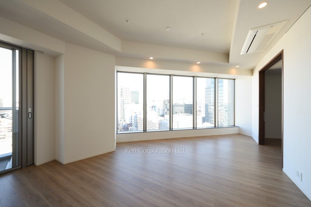 クラス青山の写真 居室（LDなど） ※14階の同じ間取タイプを撮影。仕様が異なることがあります。