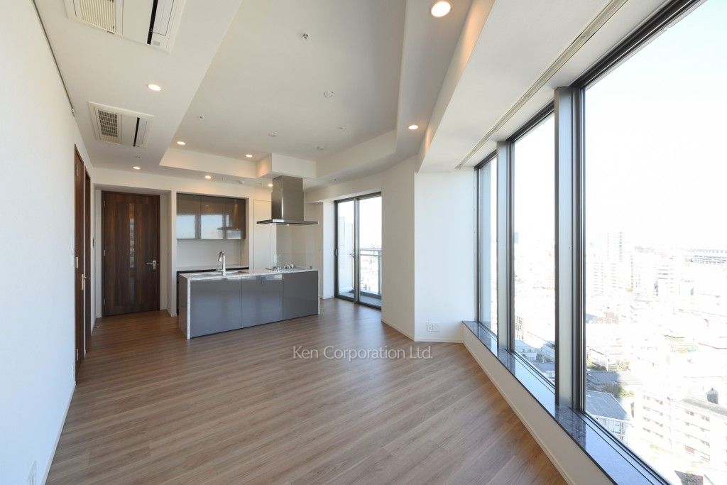 クラス青山の写真 居室（LDなど） ※14階の同じ間取タイプを撮影。仕様が異なることがあります。