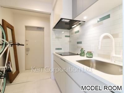 ライオンズフォーシア白金高輪の写真 キッチン　※MODEL ROOM ※2階の同じ間取タイプを撮影。仕様が異なることがあります。
