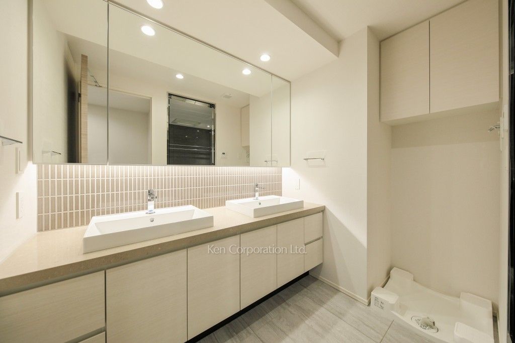 Coteau Nishi Azabuの写真 パウダールーム ※12階の同じ間取タイプを撮影。仕様が異なることがあります。