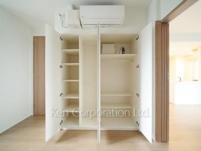 M白金台の写真 クローゼット ※11階の同じ間取タイプを撮影。仕様が異なることがあります。