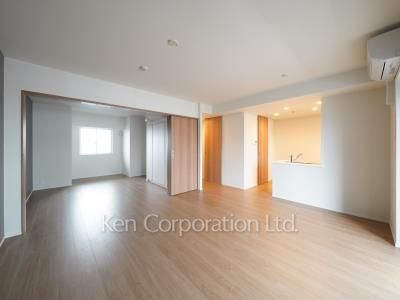 M白金台の写真 居室（LDなど） ※11階の同じ間取タイプを撮影。仕様が異なることがあります。