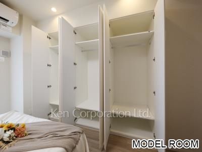 パークアクシス三番町の写真 クローゼット　※MODEL ROOM ※6階の同じ間取タイプを撮影。仕様が異なることがあります。
