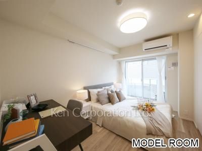 パークアクシス三番町の写真 ベッドルーム　※MODEL ROOM ※6階の同じ間取タイプを撮影。仕様が異なることがあります。