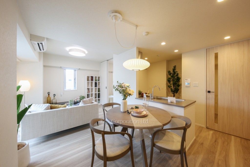 パークアクシス三番町の写真 居室（LDなど）　※MODEL ROOM ※6階の同じ間取タイプを撮影。仕様が異なることがあります。