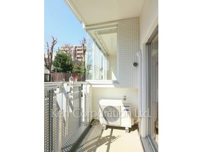 シャレール広尾 2号棟の写真 バルコニー