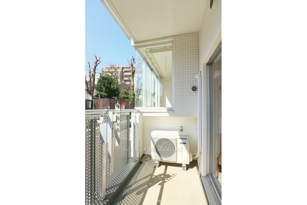 シャレール広尾 2号棟の写真 バルコニー