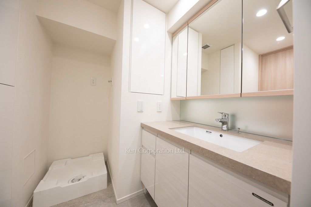 オーパスレジデンス銀座イーストの写真 パウダールーム ※6階の同じ間取タイプを撮影。仕様が異なることがあります。