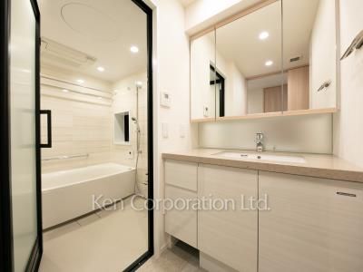 オーパスレジデンス銀座イーストの写真 パウダールーム ※6階の同じ間取タイプを撮影。仕様が異なることがあります。