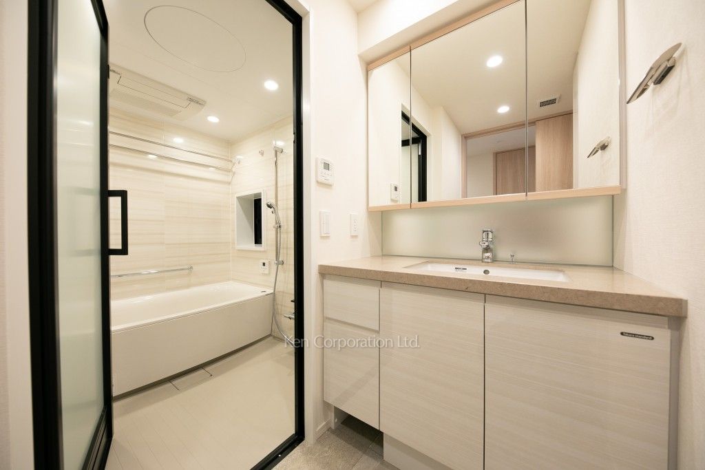 オーパスレジデンス銀座イーストの写真 パウダールーム ※6階の同じ間取タイプを撮影。仕様が異なることがあります。