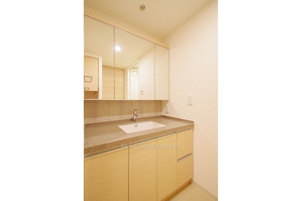 セントラルパークタワー ラ・トゥール新宿の写真 パウダールーム ※26階の同じ間取タイプを撮影。仕様が異なることがあります。