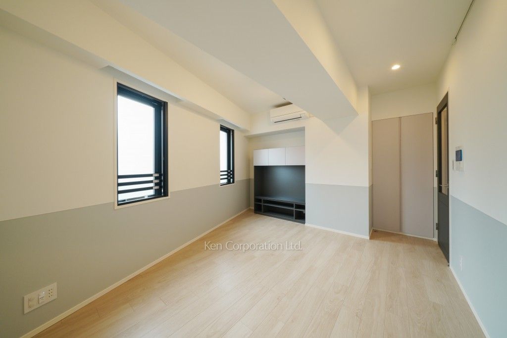 ザ・パークハビオ神泉の写真 居室（LDなど） ※5階の同じ間取タイプを撮影。仕様が異なることがあります。