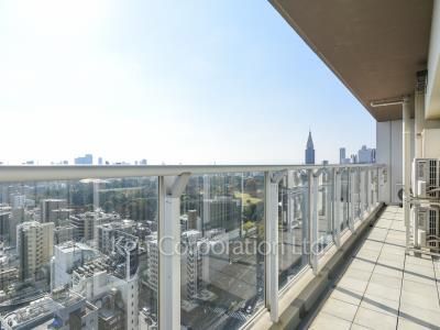 ライオンズ四谷タワーゲートの写真 バルコニー