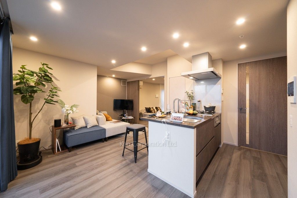 ザ・パークハビオ麻布十番の写真 居室（LDなど）　※MODEL ROOM ※14階の同じ間取タイプを撮影。仕様が異なることがあります。