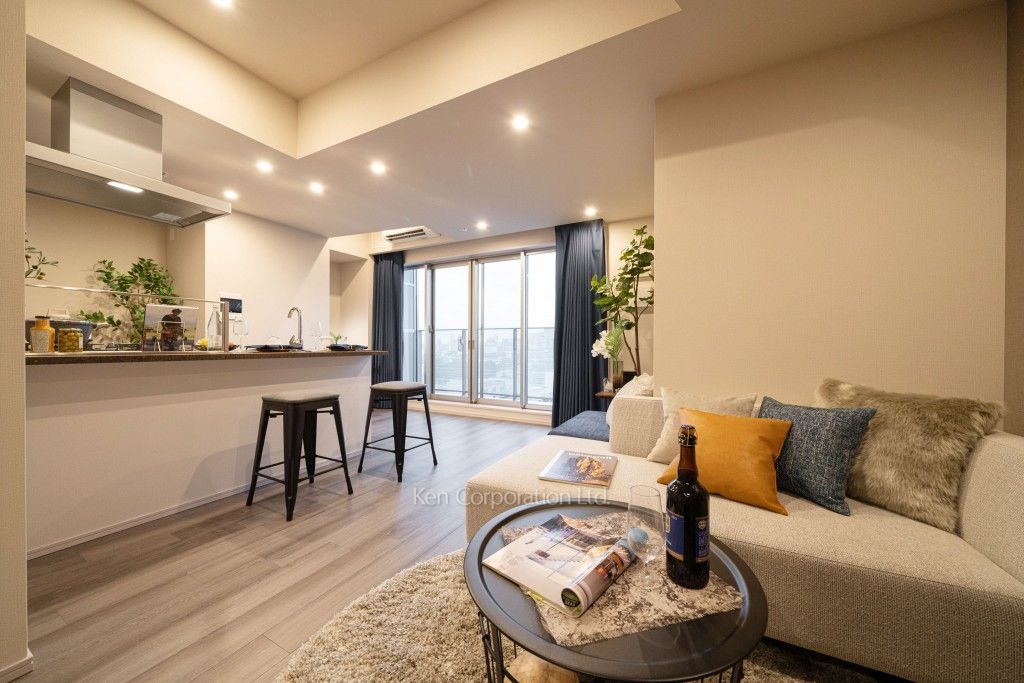 ザ・パークハビオ麻布十番の写真 居室（LDなど）　※MODEL ROOM