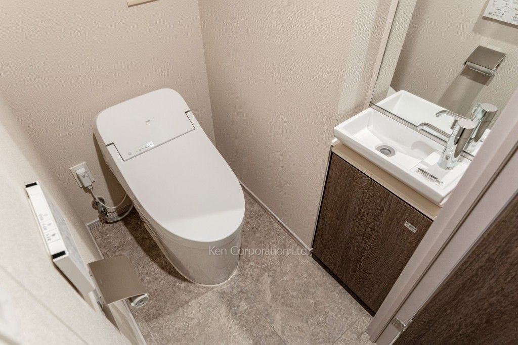 ザ・パークハビオ麻布十番の写真 トイレ