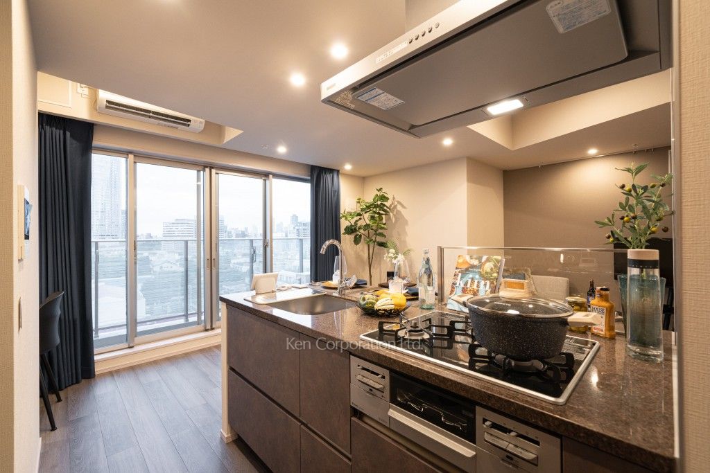 ザ・パークハビオ麻布十番の写真 キッチン　※MODEL ROOM