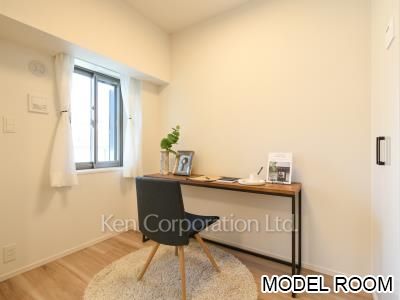 パークアクシス芝浦キャナルの写真 ベッドルーム　※MODEL ROOM ※8階の同じ間取タイプを撮影。仕様が異なることがあります。